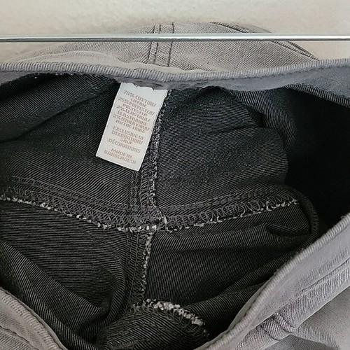Justice Gray Faded Slim Mid Rise Leggings Jeans 12 - Picture 9 of 10