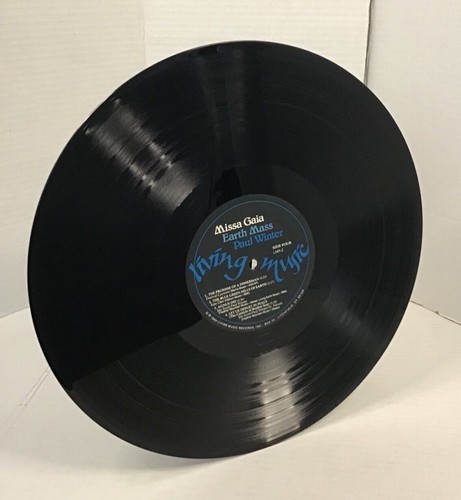 MISSA GAIA EARTH MASS PAUL WINTER LIVING MUSIC LMR-2 Double LP VG+/E all tested - Picture 8 of 8