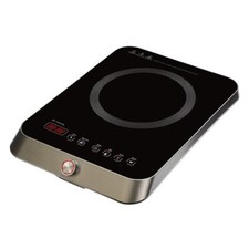 R.G.V. Piastra induzione Turbo 2000 Black e Silver 110180 2000W