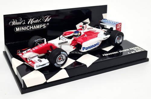 Minichamps 1/43 Toyota Racing TF103 C. Da Matta Diecast Scale Model F1 Car - Picture 3 of 9