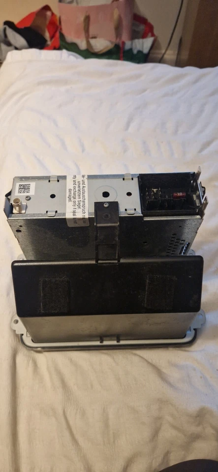 VW Caddy Touran Golf Passat T5 T5.1 radio CD Player 7E0035156B VWZAZ1M5309518 - Image 4 of 4