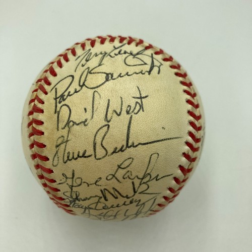1991 Minnesota Twins World Series Champs Team Signed W.S. Baseball JSA COA - Picture 8 of 13