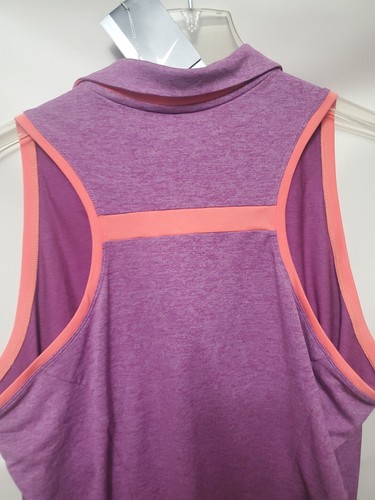 Nike Running Dri-Fit Womens Tank Top Purple Size 2XL Sleeveless Shirt Gymwear - Picture 5 of 7