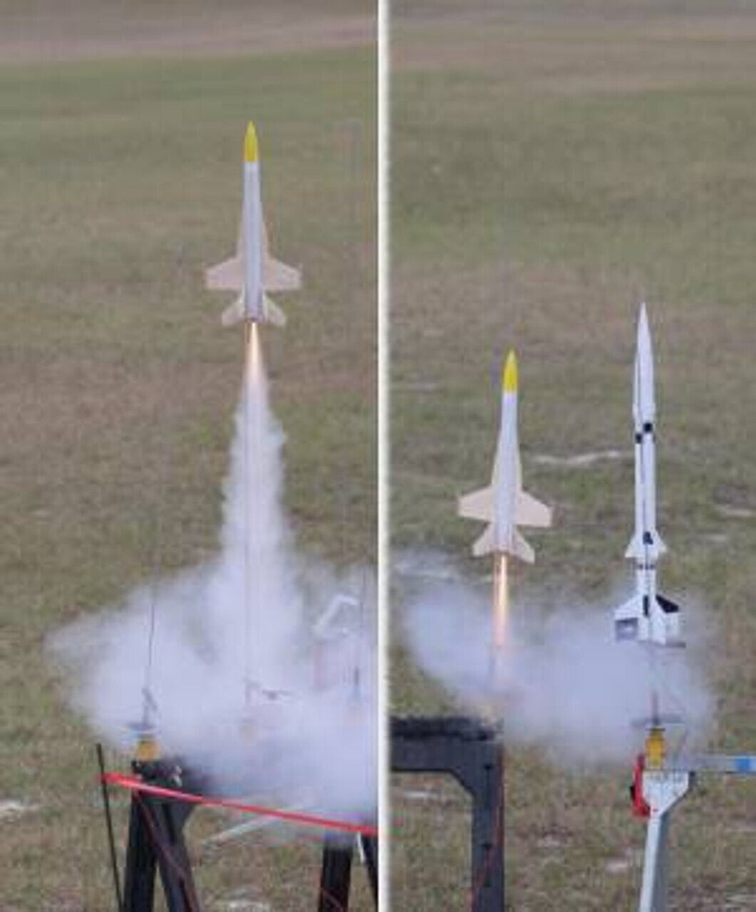 Odd'l Rockets Flying Model Rocket Kit F-18 Hornet ODD 18 - Picture 2 of 7