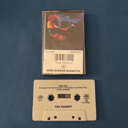 Ted Nugent Self Titled Album (Cassette, 1975, Epic) PET 33692  Hard Rock Tape - Bild 4 von 4