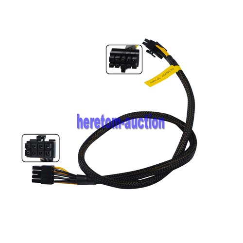 10pin to 8pin Cable for HP DL580 G7 8 9 and Nvidia K80/M40/M60/P40/P100 PCIE GPU - Zdjęcie 14 z 17