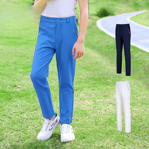 Boy's Golf Pants Spring Autumn Quick Dry Sweatpants Children's Casual Trousers