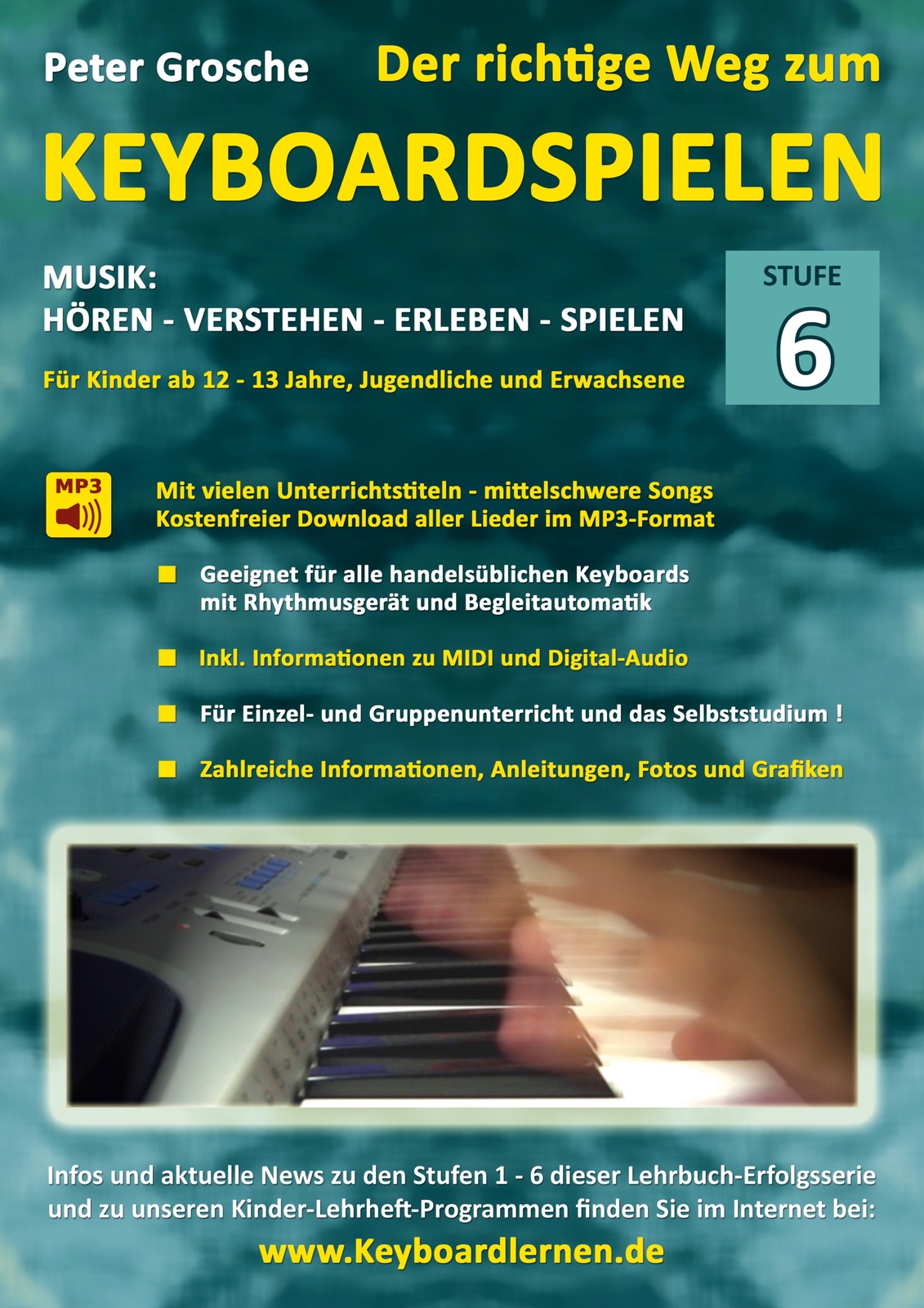 Thumbnail - Der Richtige Weg Zum Keyboardspielen (stufe 6) (buch)
