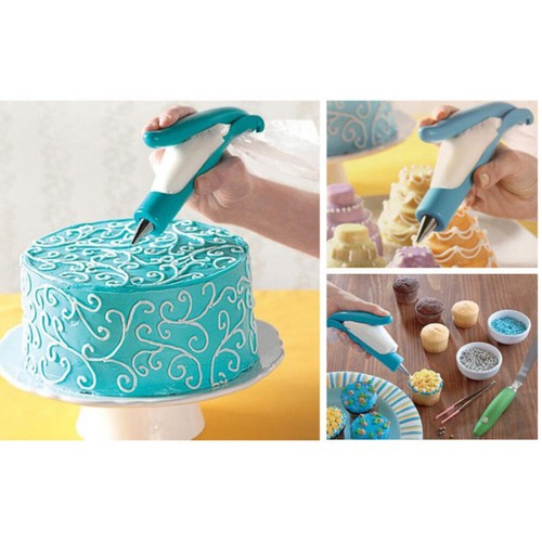 6 Pcs Cake Decorating Pen Tool Kit Multifunction Icing Piping Tips Nozzles Bags - Picture 11 of 12