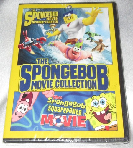 SpongeBob SquarePants Movie Collection (New) DVD Sponge Out Water Animation - Picture 1 of 2
