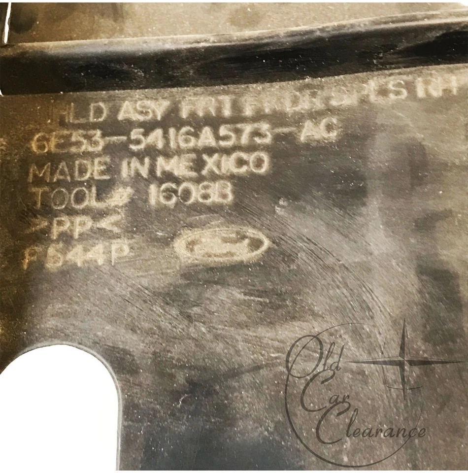 2006-2012 Lincoln Zephyr-MKZ RH крыло брызговик щит (6E5Z16102B) новый из старых запасов - Изображение 3 из 4