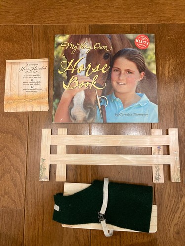 KLUTZ Modellpferd Figur Figur 7" Satteldecke Mein ganz eigenes Pferdebuch  - Bild 5 von 8