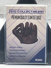 Pack of 100 Premium Quality Team Bags Resealable Bags - FREE SHIPPING!