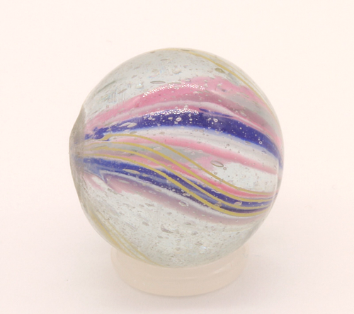 Antique German Handmade Swirl Marble 3/4" - Picture 6 of 8