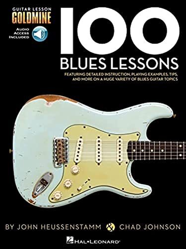 100 Blues Lessons Guitar Lesson Goldmine Guitar Lesson Goldmine Series the New - Picture 1 of 10
