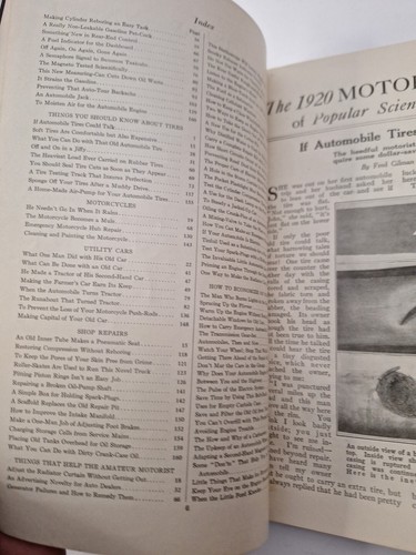 The 1920 Motor Annual Magazine Popular Science Auto Cars Trucks - Picture 10 of 11
