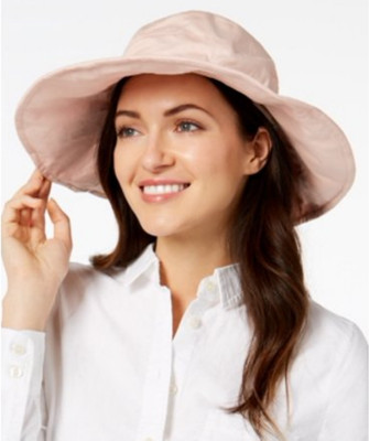 blush floppy hat