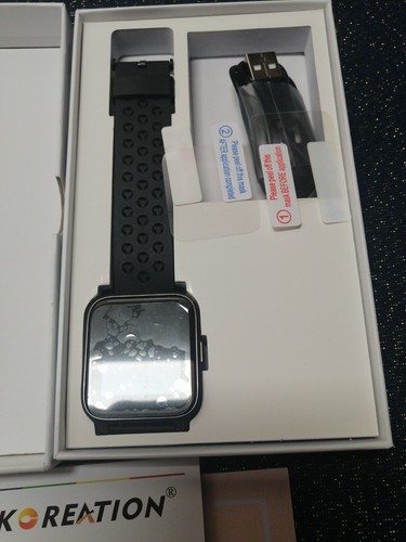 smart wristband fitness tracker Smart Watch Touchscreen Schwarz - Bild 2 von 11