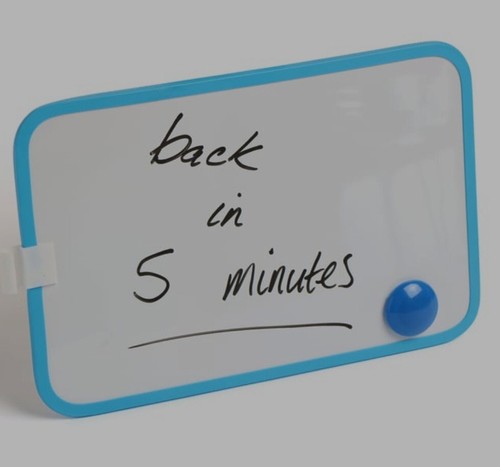 A5 Magnetic Whiteboard Fridge Dry Wipe Shopping List Notice Board Planner & Pen - Picture 2 of 2