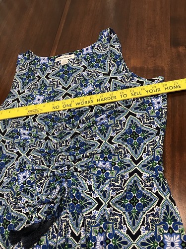 Tommy Bahama Women’s Long Romper Sz Large~Pockets~Tassels~Inseam~25” Gently Worn - Picture 9 of 9