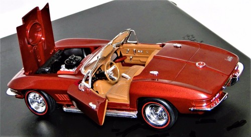 Corvette Chevrolet StingRay Race Car Chevy Classic Hot Rod Metal Promo Model - Picture 6 of 12