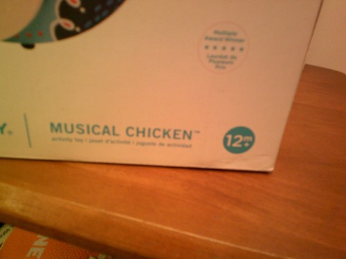 Manhattan Toy Musical Chicken Wooden Instrument for Toddlers with Xylophone, NEW - Picture 3 of 10