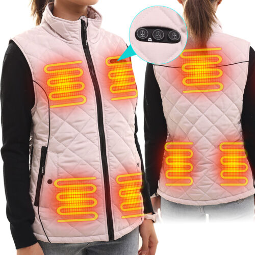 ARRIS gilet donna riscaldato con batteria aggiornata 2023 taglia regolabile - Foto 22 di 27