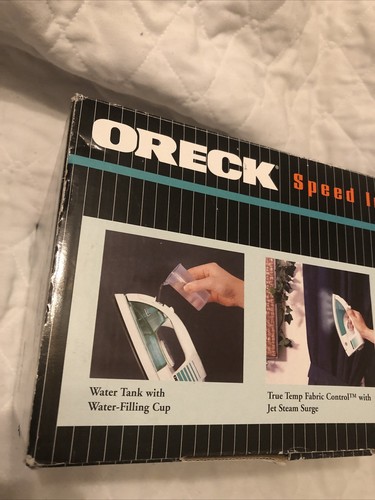 ORECK Cordless With Swivel Base Iron Model TX850 NEW In Box Manufacturer Sealed - Picture 5 of 9