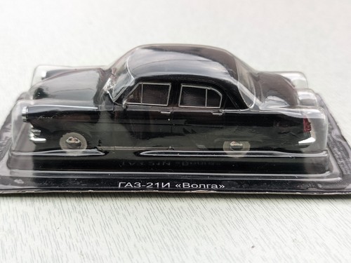 Diecast Soviet car Volga GAZ 21 Волга ГАЗ 21 DeAGOSTINI 1/43 Scale - Picture 6 of 6