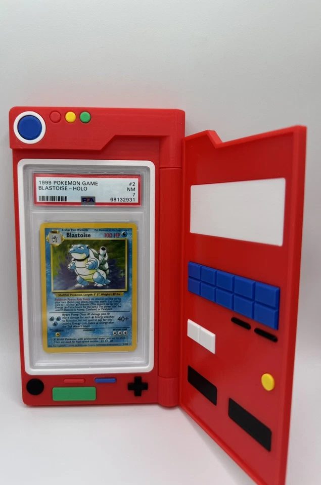 Soporte de losa Pokedex para Pokemon PSA, CGC, BGS - Impreso en 3D de alta calidad Foto 4 de 4