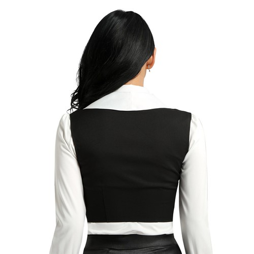 Woman's Sexy Jacket Victorian Steampunk Tailcoat Ringmaster Circus Coat Blazer - Picture 40 of 46