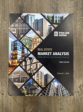 Real Estate Market Analysis : Trends, Methods, and Information Sources, Third...