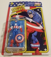 Marvel Legends Retro Collection Captain America  3.75  Kenner Action Figure  New