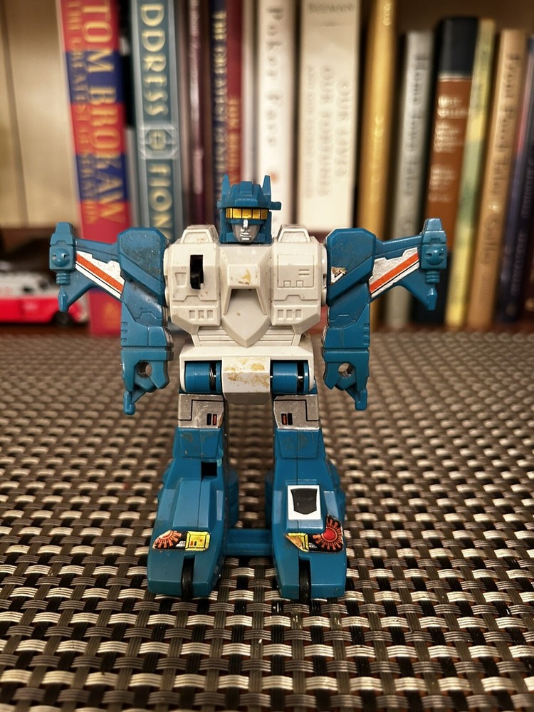 Vintage 1984 G1 Transformers Jumpstarter Top Spin Takara Original Hasbro Figure