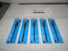 Bosch SB1009 3/4" Rapid Feed Self Feeding Spade Drill Bit Pack of 5 Bits 