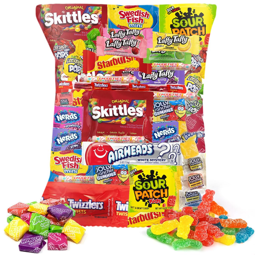 CANDY VARIETY PACK - 2 Lbs Assorted Classic Candy Mix - Bulk Candy Care Package - Picture 12 of 12