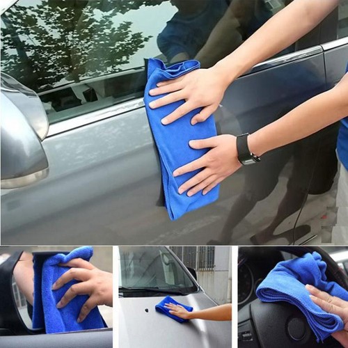 20xBlue Microfiber Towel Cleaning Cloth for LED TV and Auto Detailing Polishing - Picture 9 of 9