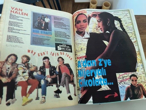 Sade Adu Full Magazine Middle East 1986 Queen Freddie Mercury Madonna Alphaville - Picture 5 of 9