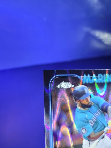 2024 Topps Chrome Update RayWave Refractor Randy Arozarena USC-194 Mariners - Imagen 9 de 9