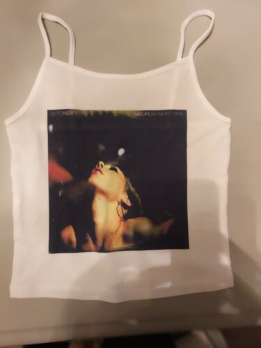 Hello Kitty Tanktop Mittelfinger rosa Glitzer xs bis xxl - Bild 4 von 12