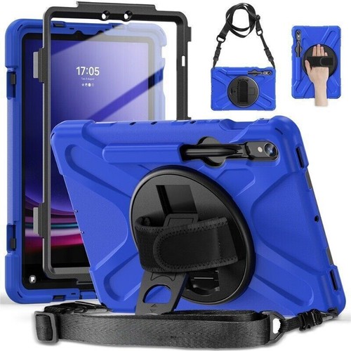 Kids Shockproof Heavy Duty Rotate Case Cover For Samsung Galaxy Tab S7 S8 S9 11" - Picture 37 of 107