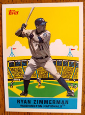 2007 Ryan Zimmerman Topps Promo FF9