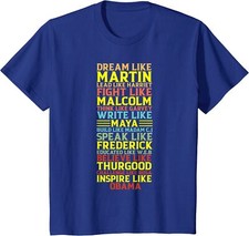 Dream Like Martin Inspirational Black History Youth Unisex T-shirt