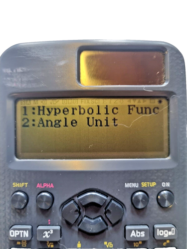 Casio FX-85GT X Classwiz wissenschaftlicher Taschenrechner schwarz getestet ohne Deckel - Bild 2 von 4