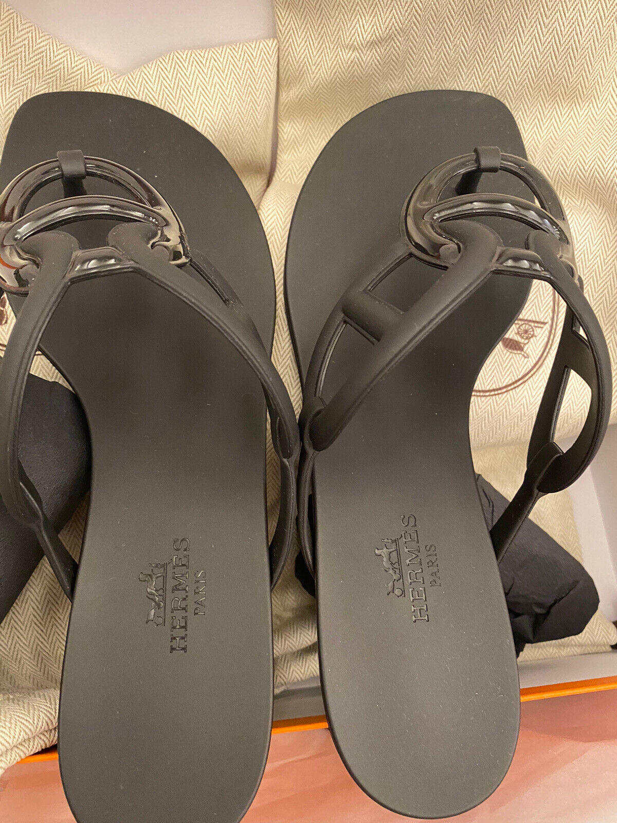Hermes Egerie Sandal - Brand New - Size 37 Made In Italy