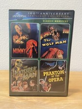 Classic Monsters, Vol. 2 (DVD, 2012, 4-Disc Set, Universal 100th Anniversary)