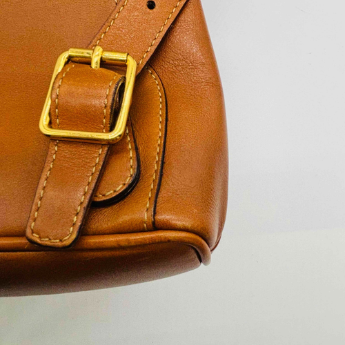 GUCCI Bamboo Backpack Vintage Brown Leather Bag Purse Authentic - Picture 13 of 21