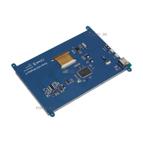 7" HDMI Display USB Capacitive Touch Screen IPS Full Viewing Angle 1024x600 - Picture 5 of 6