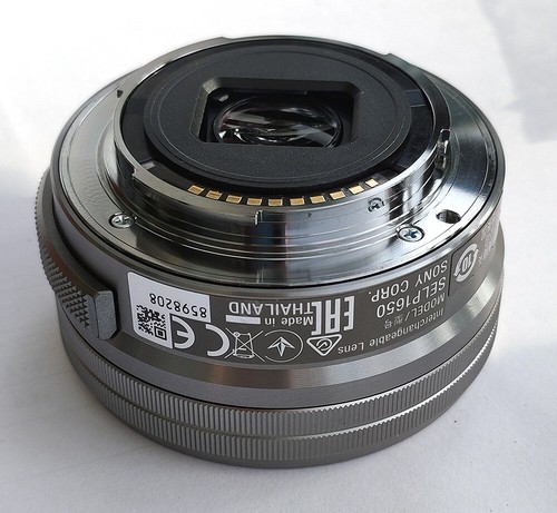 Genuine SELP1650 16-50mm F/3.5-5.6 PZ OSS Lens Silver For SONY E-Mount Camera - Picture 3 of 3