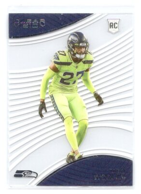 2022 Panini Chronicles #CVR-22 Tariq Woolen Clear Vision Rookies Rookie Card RC